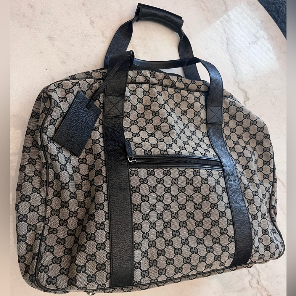 Gucci Monogram weekend bag